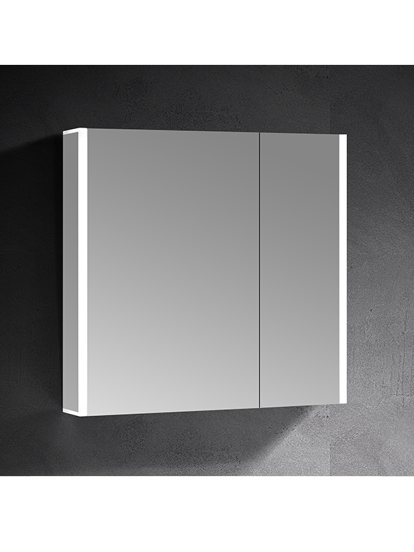 Miroirs double face armoire de toilette moderne à LED